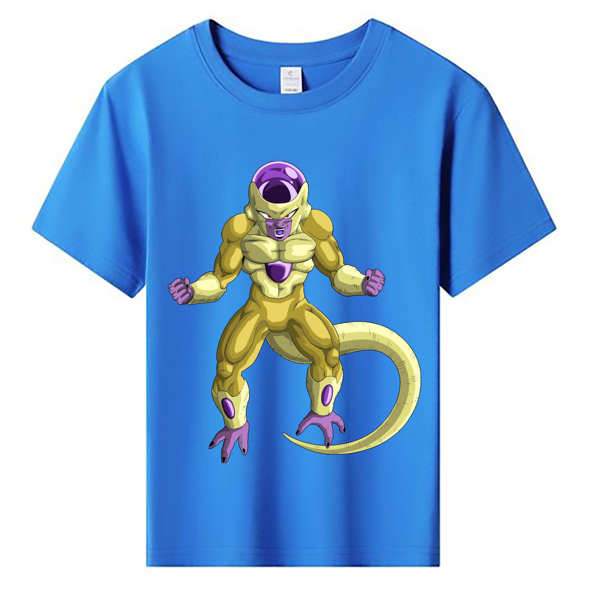 （画像用） ドラゴンボール フリーザ DRAGON BALL Frieza 綿100％キッズTシャツ（フロントプリント）